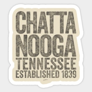 Chattanooga, Tennessee Sticker